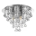 Globo - Plafondlamp 3xE14/40W/230V diameter 38 cm glanzend chroom