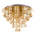 Globo - Plafondlamp 3xE14/40W/230V diameter 38 cm goud