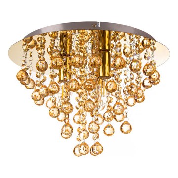 Globo - Plafondlamp 3xE14/40W/230V diameter 38 cm goud