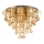 Globo - Plafondlamp 3xE14/40W/230V diameter 38 cm goud