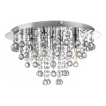 Globo - Plafondlamp 5xE14/40W/230V diameter 46 cm glanzend chroom
