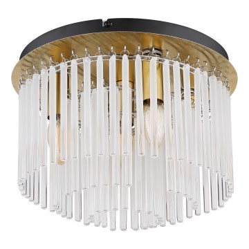 Globo - Plafondlamp 5xE27/60W/230V diameter 32 cm goud