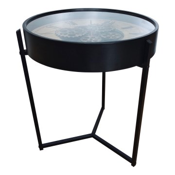 Globo - Salontafel Ø 49 cm zwart
