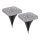 Globo - SET 2x LED Solar lamp LED/0,8W/1,2V IP44 300 mAh