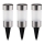 Globo - SET 3x LED Solar lamp LED/0,06W/3,2V IP44 200 mAh