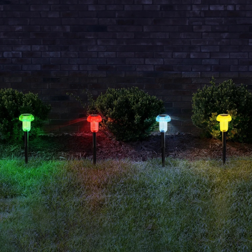 Globo - SET 4x LED RGB Solarverlichting LED/0,05W/3V IP44