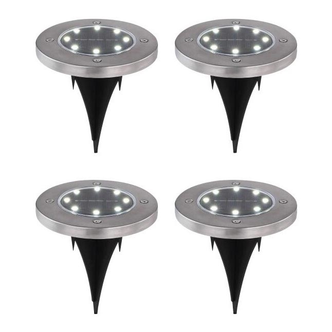 Globo - SET 4x LED Solar lamp LED/0,1W/3V IP44
