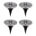 Globo - SET 4x LED Solar lamp LED/0,1W/3V IP44