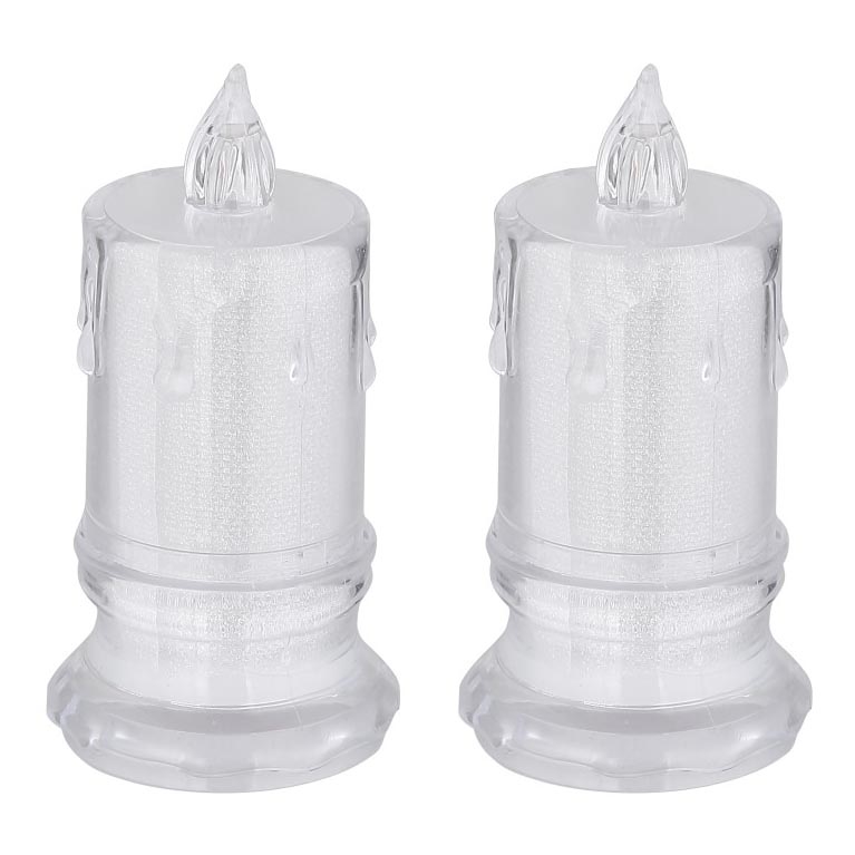 Globo - SET van 2x LED-kaars LED/0,25W/3xLR1130