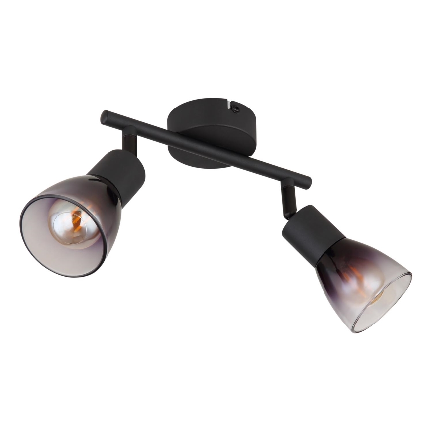 Globo - Spot 2xE14/25W/230V zwart
