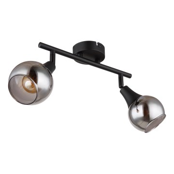 Globo - Spot 2xE14/40W/230V zwart