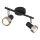 Globo - Spot  2xGU10/25W/230V zwart/zilver
