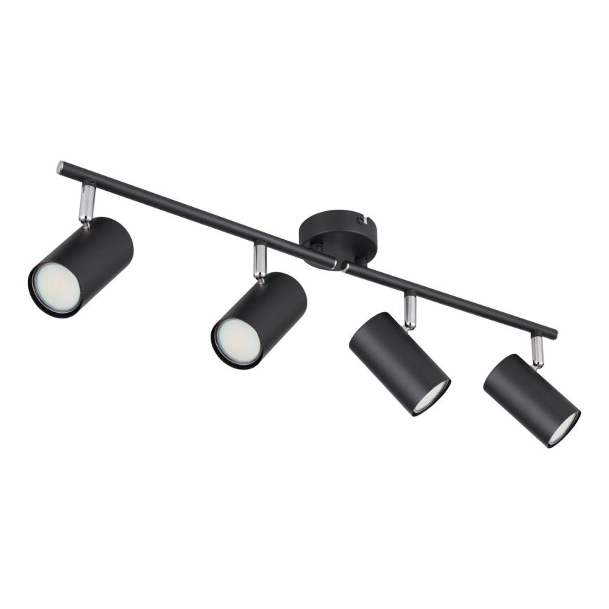 Globo - Spot 4xGU10/25W/230V zwart