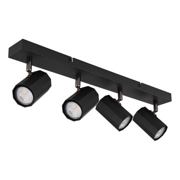 Globo - Spot 4xGU10/25W/230V zwart