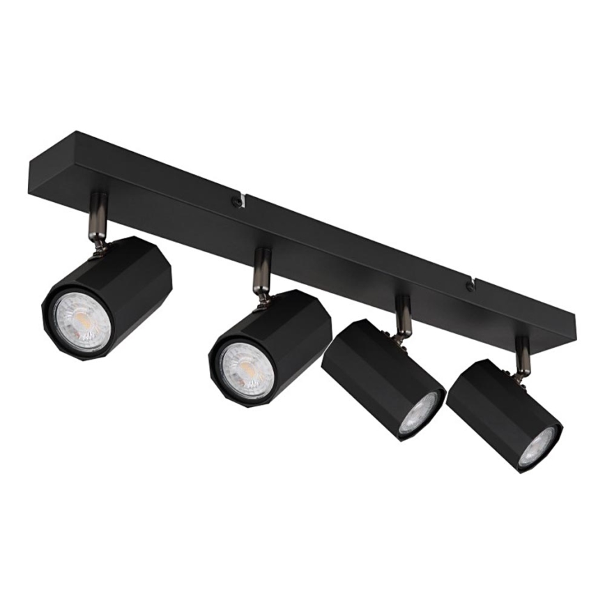 Globo - Spot 4xGU10/25W/230V zwart