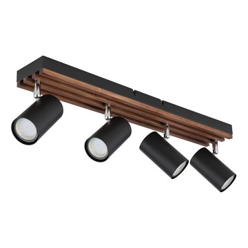 Globo - Spot 4xGU10/25W/230V zwart