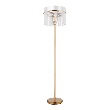 Globo - Staande lamp 1xE27/60W/230V goud