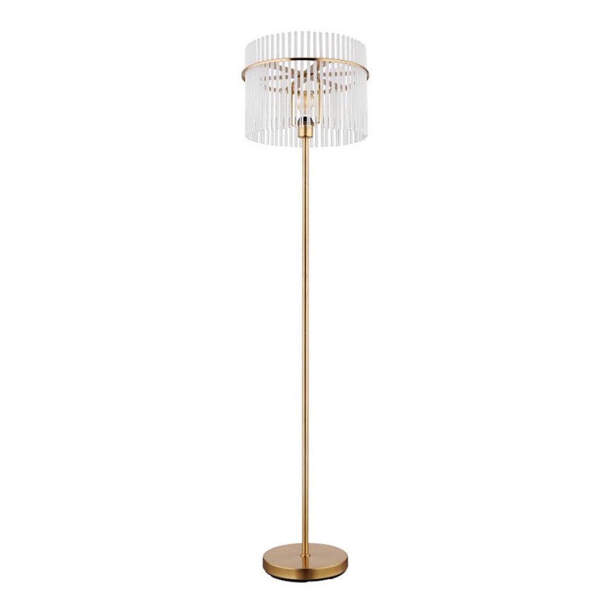 Globo - Staande lamp 1xE27/60W/230V goud
