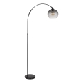 Globo - Staande Lamp 1xE27/60W/230V zwart