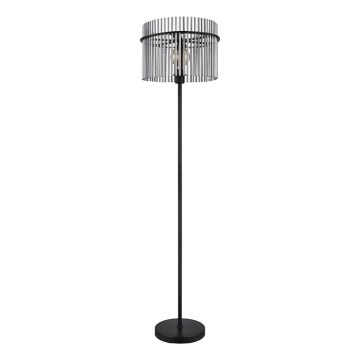 Globo - Staande lamp 1xE27/60W/230V zwart