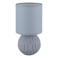 Globo - Tafellamp 1xE14/40W/230V blauw