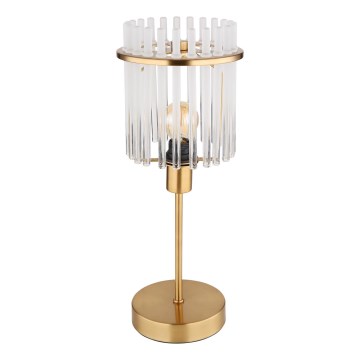 Globo - Tafellamp 1xE14/40W/230V diameter 15 cm goud