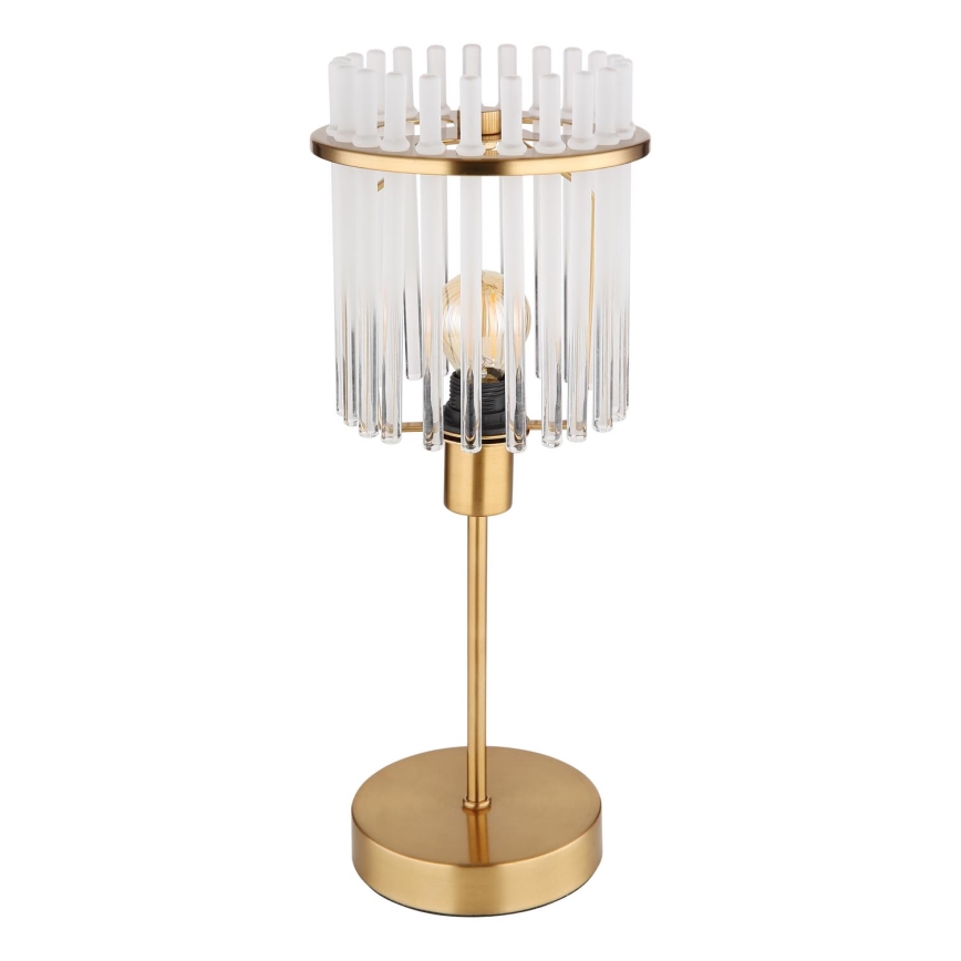 Globo - Tafellamp 1xE14/40W/230V diameter 15 cm goud