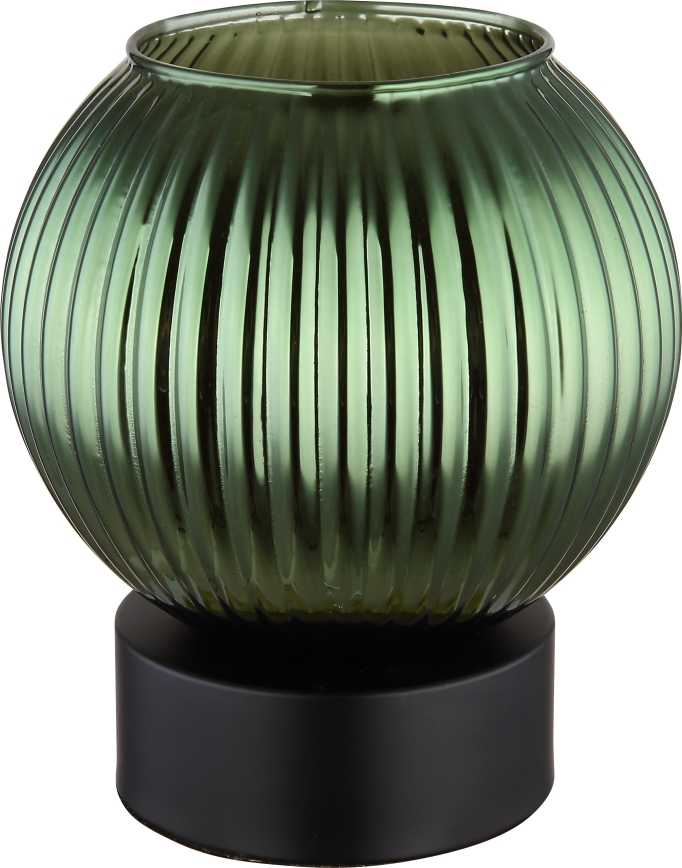 Globo - Tafellamp 1xE27/25W/230V diameter 15 cm groen