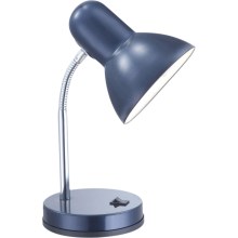 Globo - Tafellamp 1xE27/40W/230V blauw