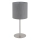Globo - Tafellamp 1xE27/40W/230V grijs