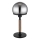 Globo - Tafellamp 1xE27/40W/230V zwart/bruin
