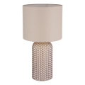 Globo - Tafellamp 1xE27/60W/230V beige