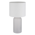 Globo - Tafellamp 1xE27/60W/230V wit