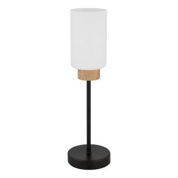 Globo - Tafellamp 1xE27/60W/230V zwart/wit