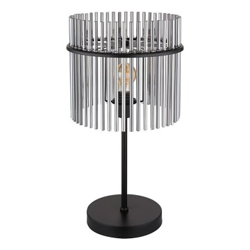 Globo - Tafellamp 1xE27/60W/230V Ø 30 cm zwart