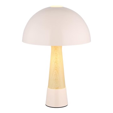 Globo - Tafellamp 1xE27ILLU/40W/230V beige