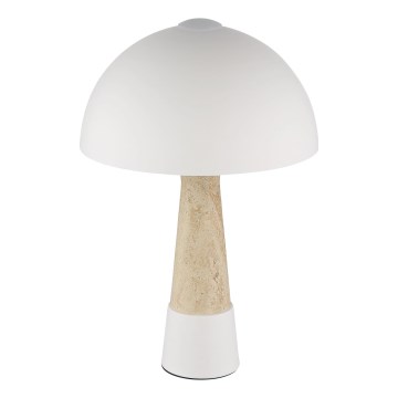 Globo - Tafellamp 1xE27ILLU/40W/230V crème
