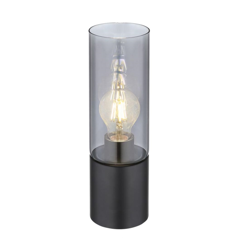 Globo - Touch tafellamp 1xE27/25W/230V diameter 9 cm zwart