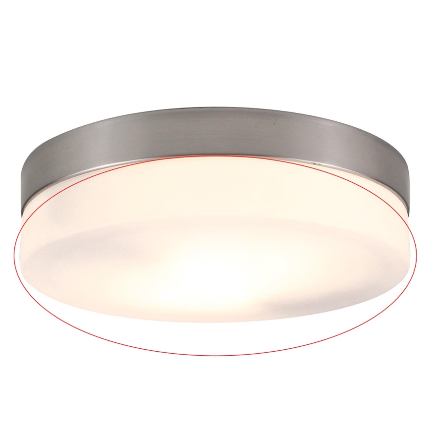 Globo - Vervangend glas voor plafondlamp OPAL E27 Ø 23,5 cm