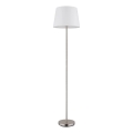 Globo - Vloerlamp 1xE27/40W/230V wit/mat chroom