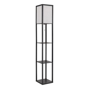 Globo - Vloerlamp 1xE27/60W/230V zwart