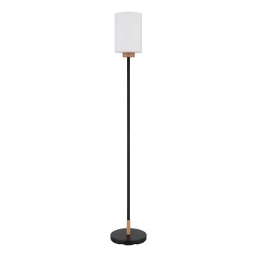 Globo - Vloerlamp 1xE27/60W/230V zwart/wit