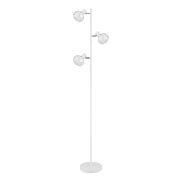 Globo - Vloerlamp 3xE14/40W/230V wit