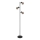 Globo - Vloerlamp 3xE14/40W/230V zwart