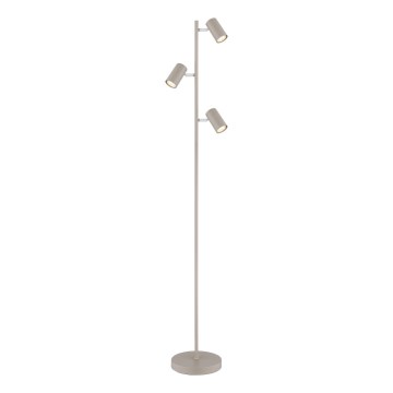 Globo - Vloerlamp 3xGU10/5W/230V beige
