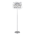 Globo - Vloerlamp 5xE14/40W/230V zilverkleurig