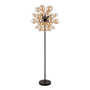 Globo - Vloerlamp 6xE14/25W/230V goudkleurig