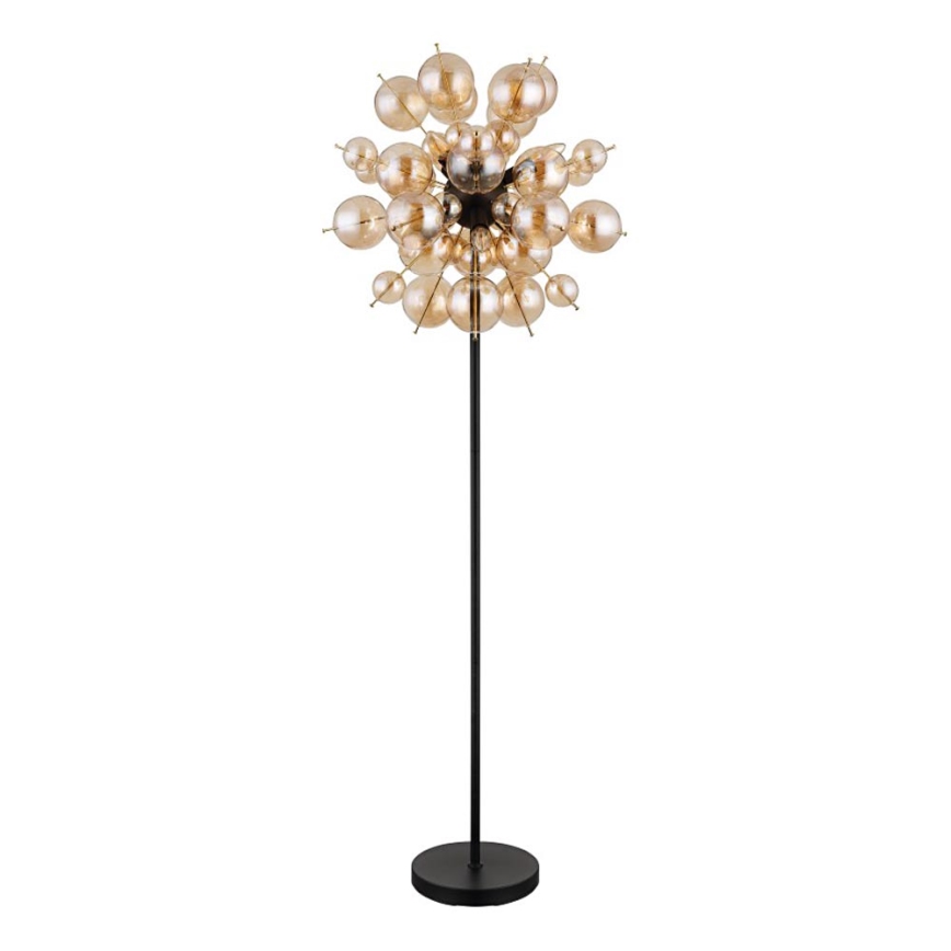 Globo - Vloerlamp 6xE14/25W/230V goudkleurig