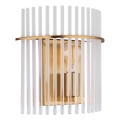 Globo - Wandlamp 1xE27/60W/230V goud