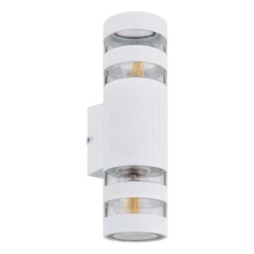Globo - Wandlamp 2xE27/10W/230V wit